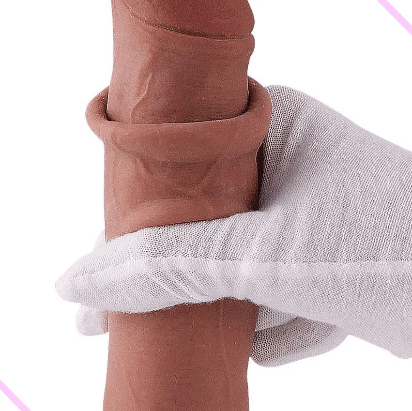 Prótese Pinto Dildo Super Realístico Dupla Camada - Ventosa - 20,0 X 4,2cm