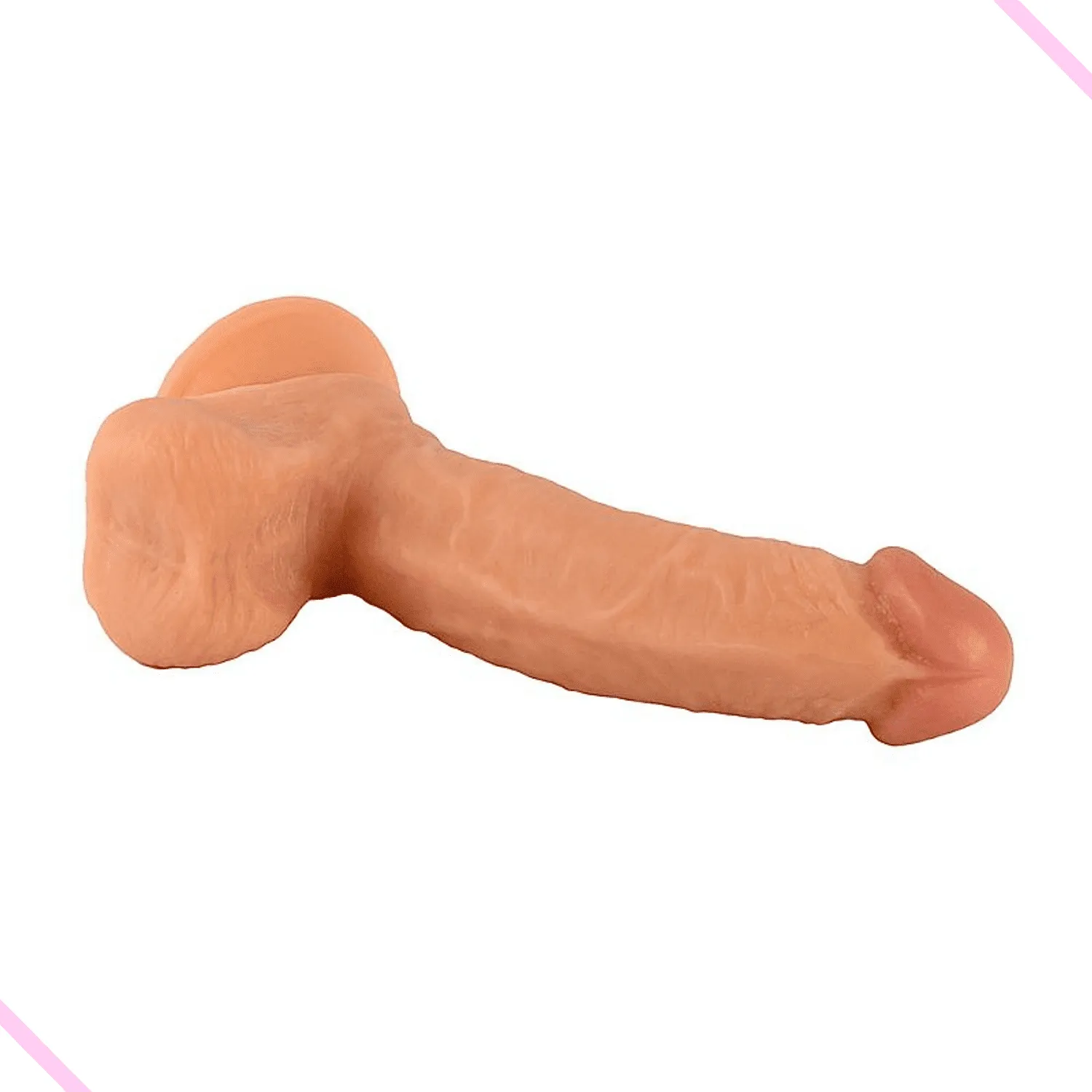 Pênis Realístico Mr. Rude 4 com ventosa - 20,0X 4,0cm