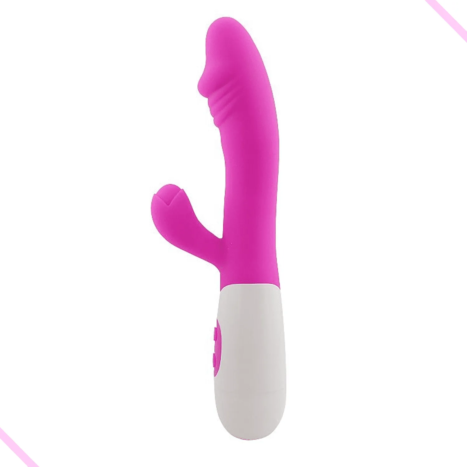 Vibrador de Ponto G e Clitóris Pilha
