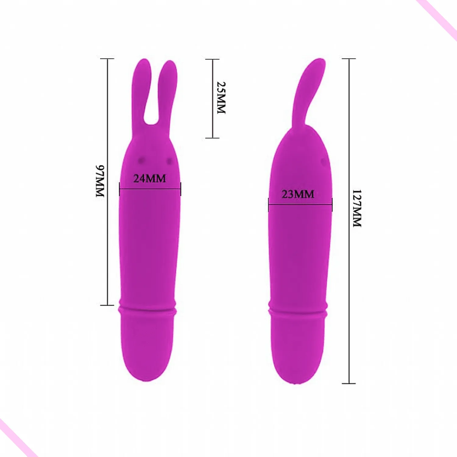 Vibrador Coelho Silicone