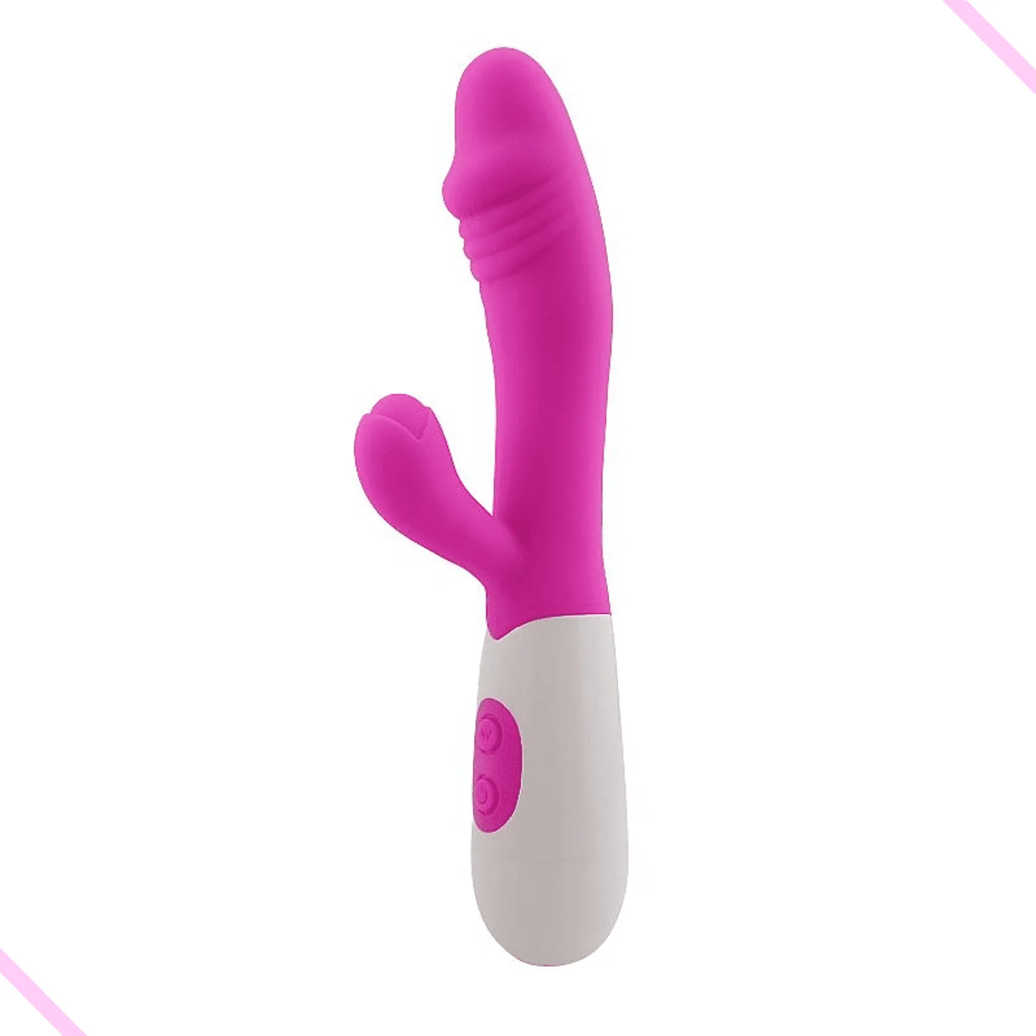 Vibrador de Ponto G e Clitóris Pilha