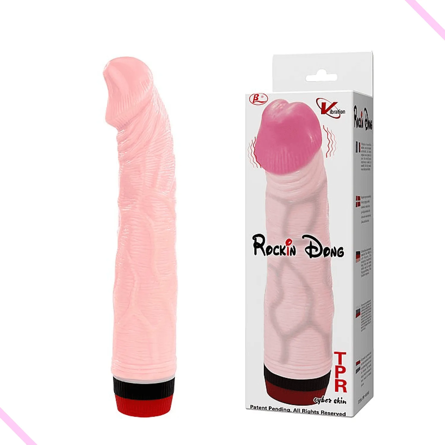Pênis Vibrador Dildo Realístico