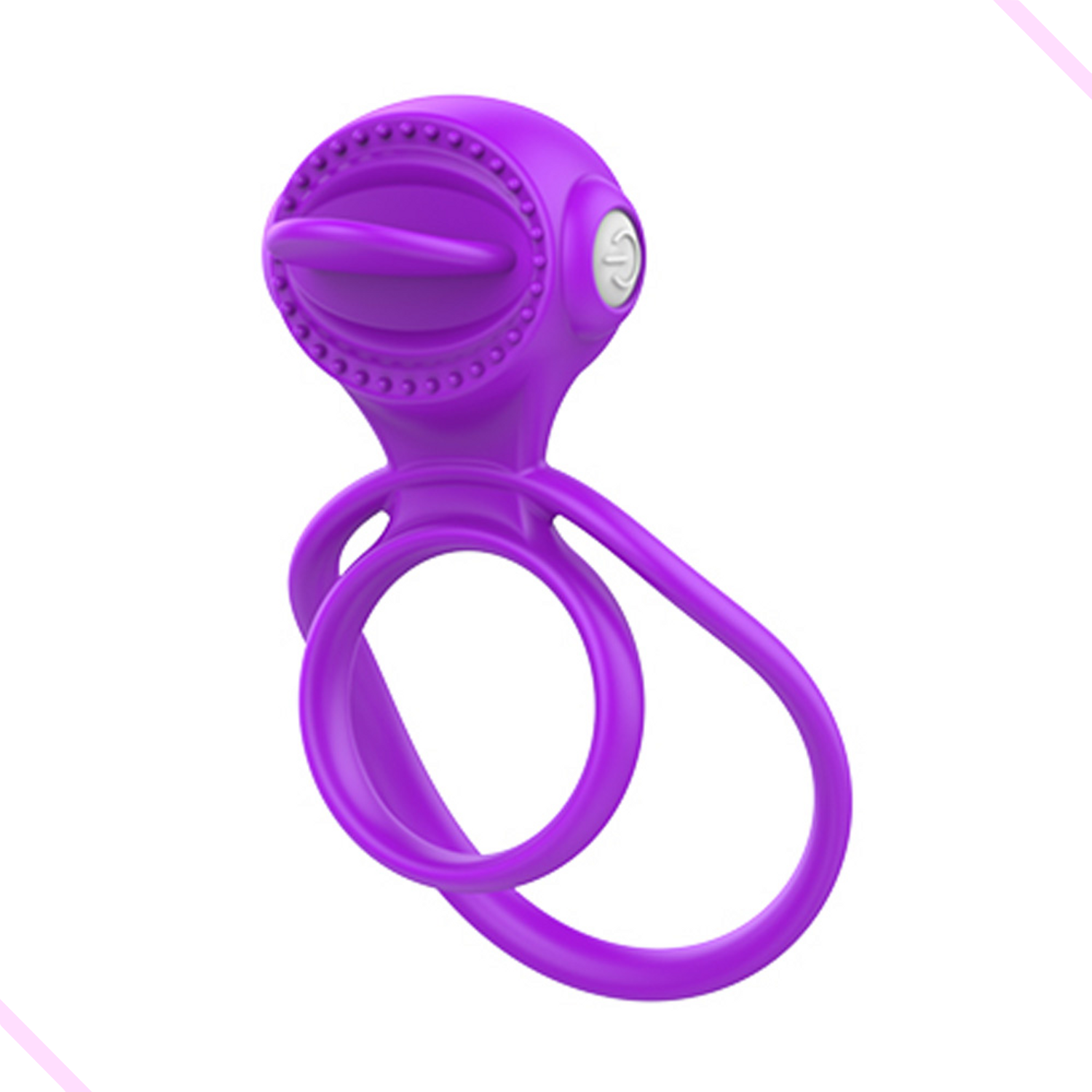 Anel Peniano argola Testicular Vibrador