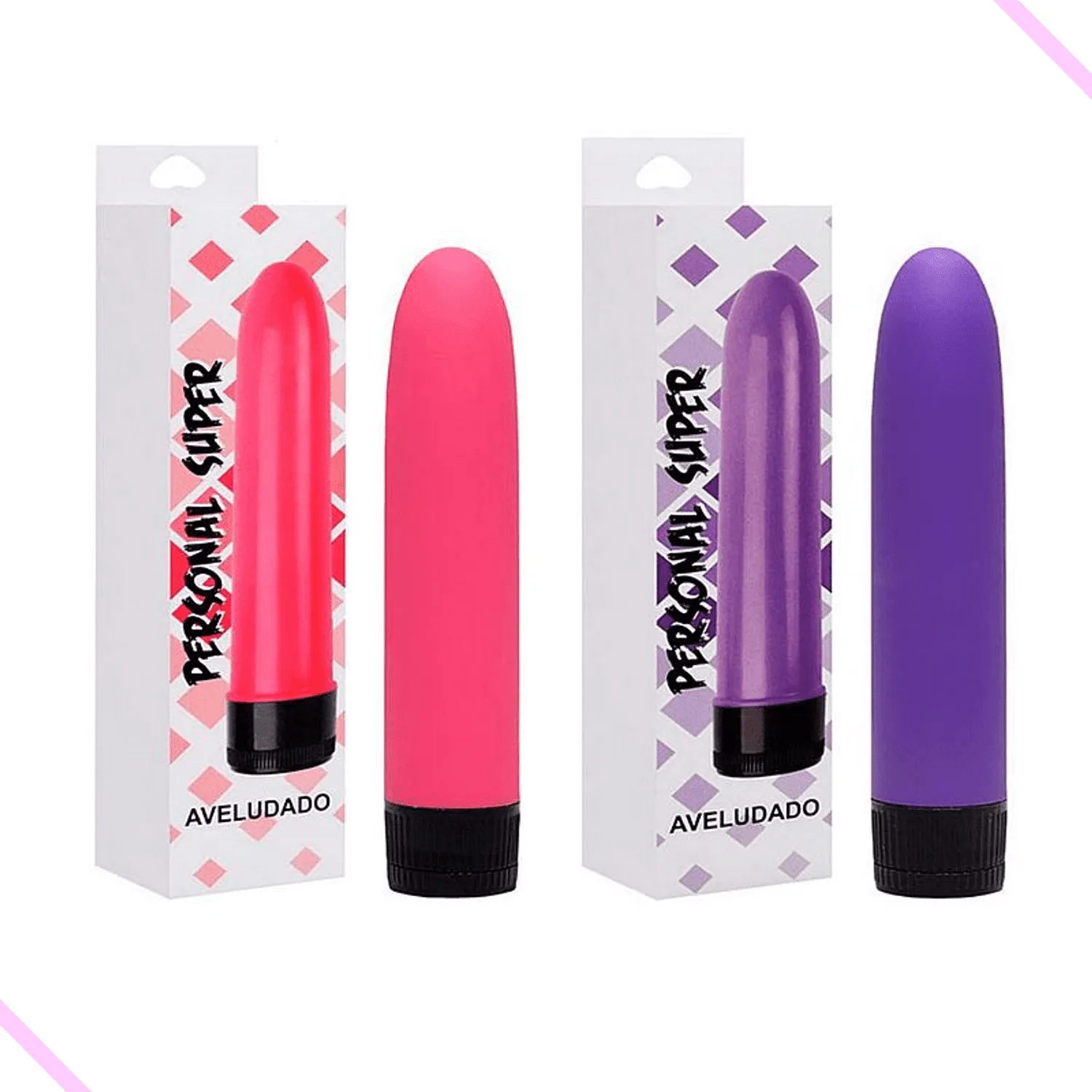 Vibrador Clássico Personal de 13 cm - Aveludado