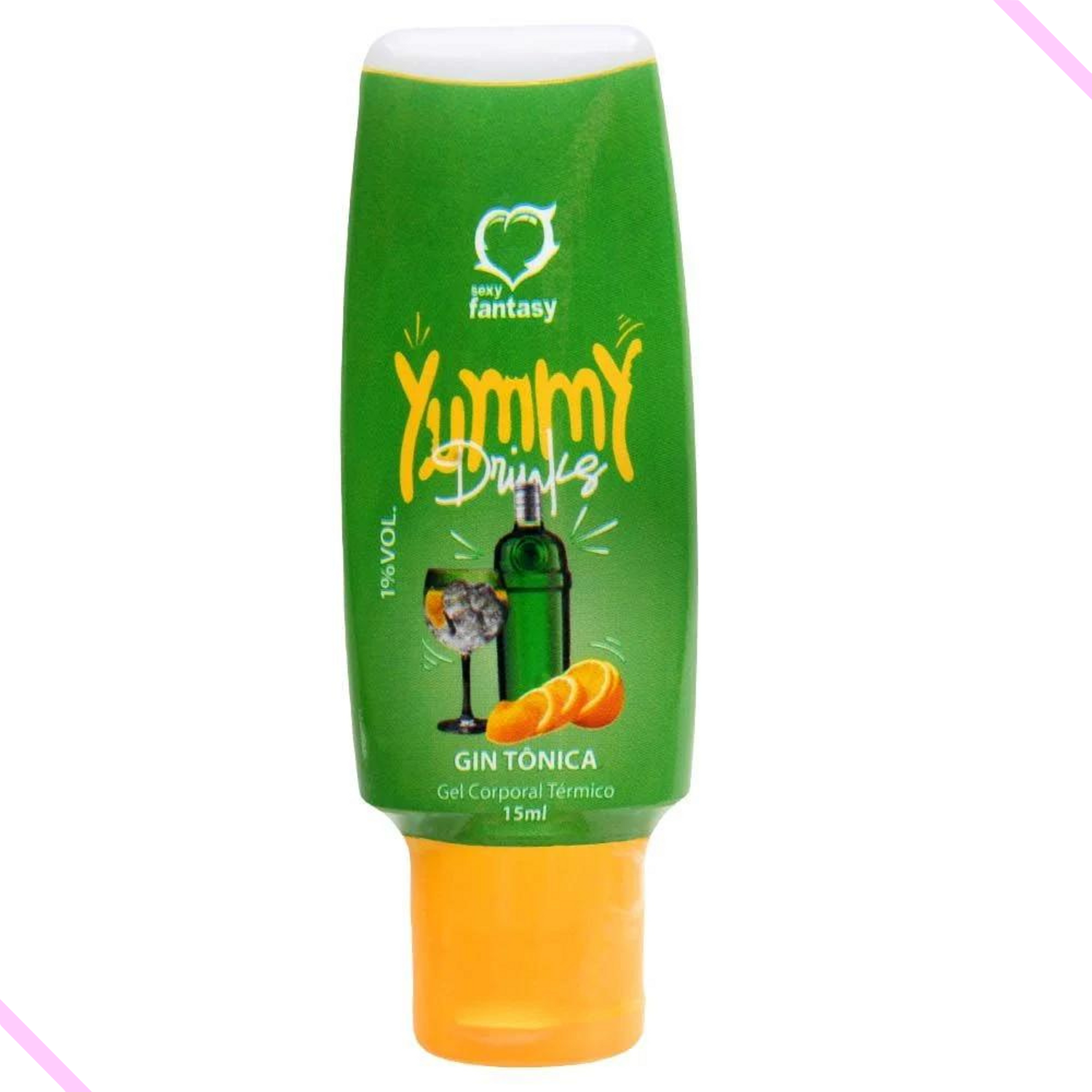 Gel Comestível 15Ml - Gin tonica - Yummy Drinks