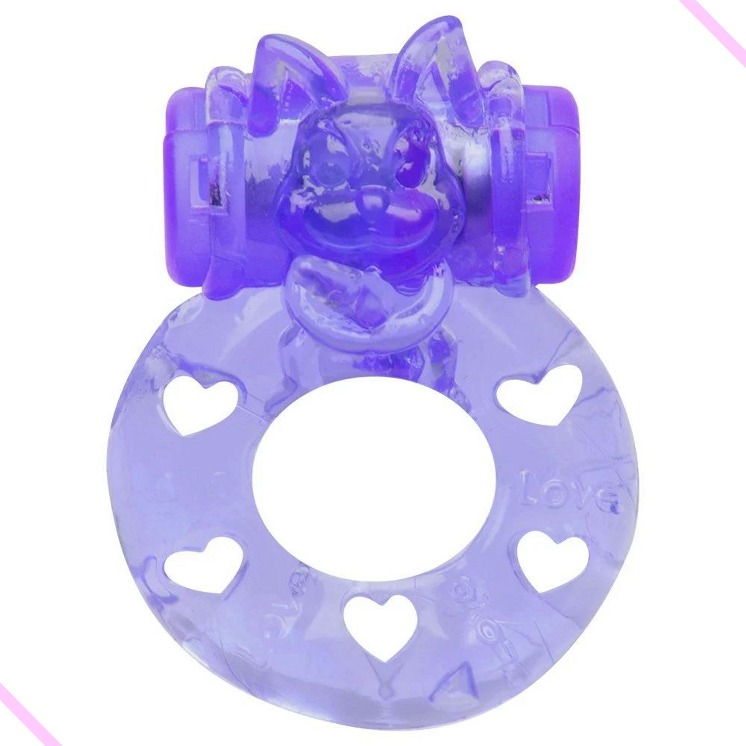 Anel Peniano Vibrador Bichinhos - Roxo