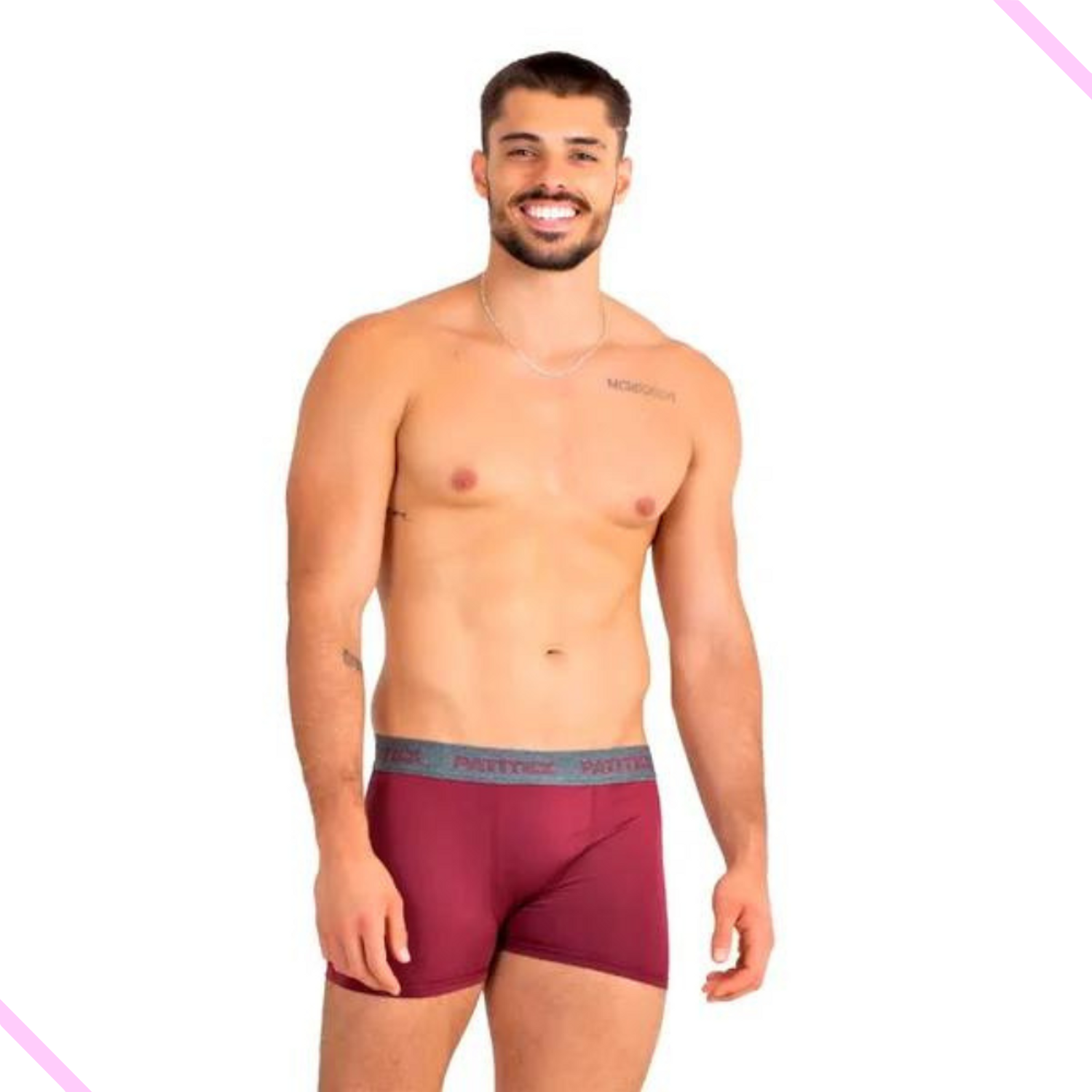 Cueca Boxer Patitex - Vermelho (cópia)