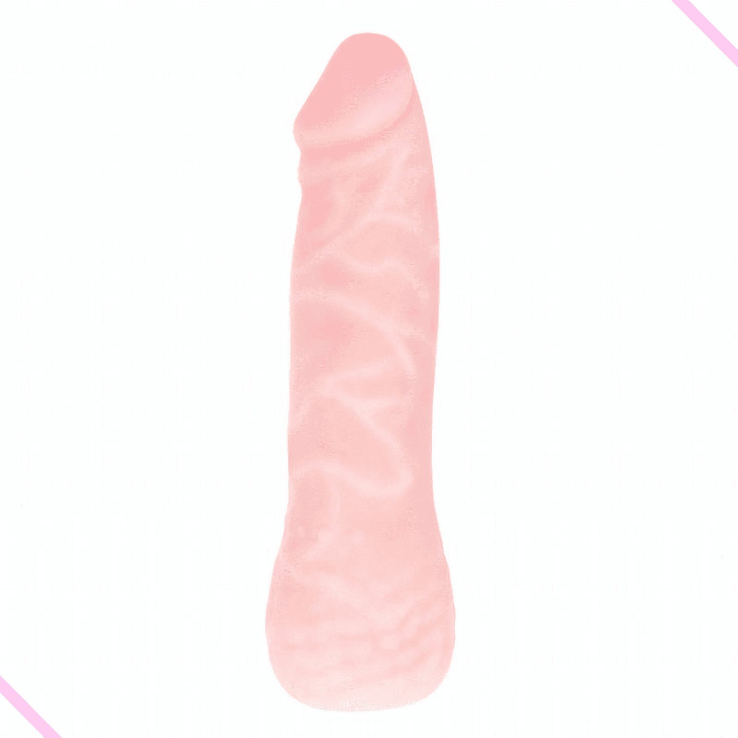 Pênis Dildo Pinto Realístico com Vértebra