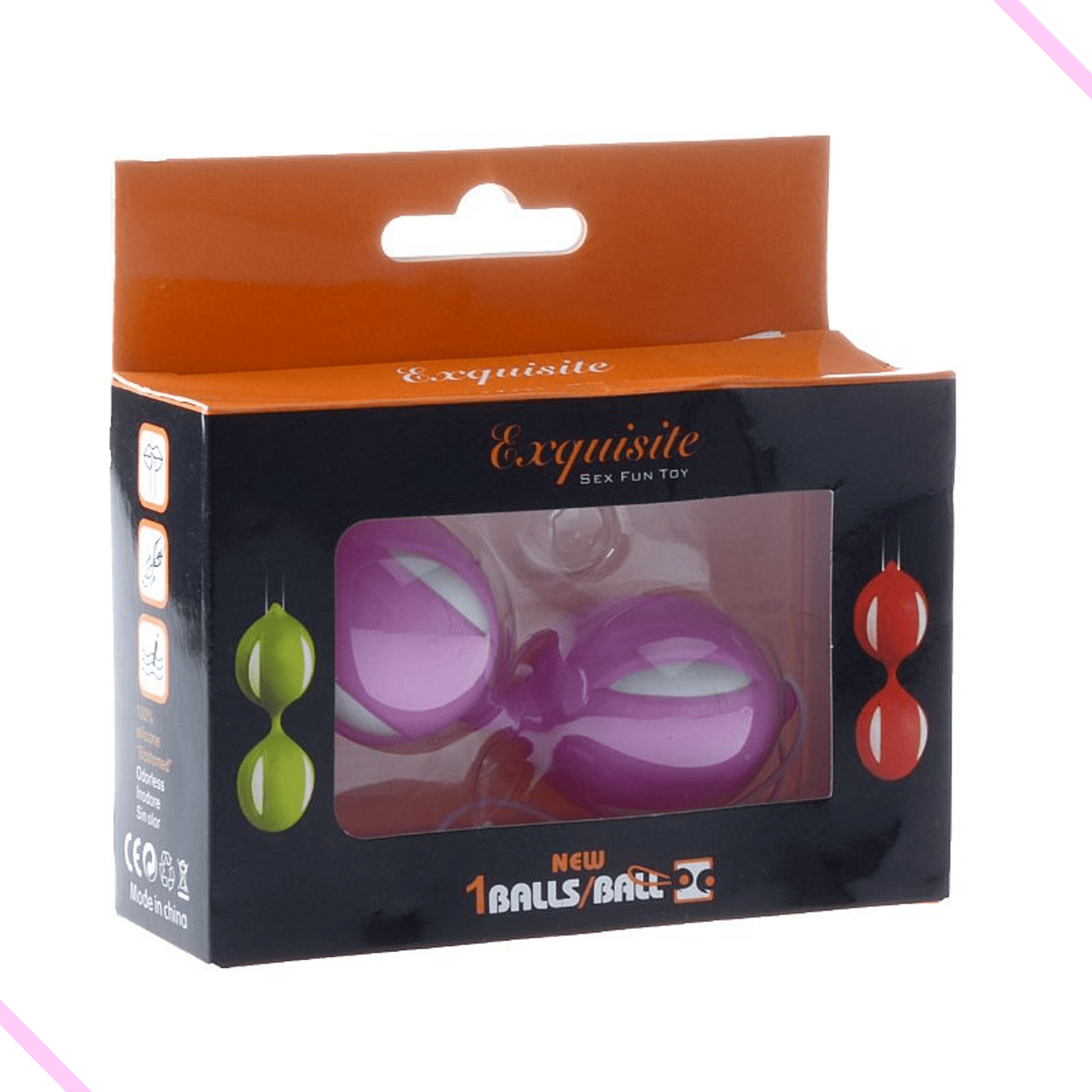 Bolinhas de Pompoarismo Ben-Wa em Silicone