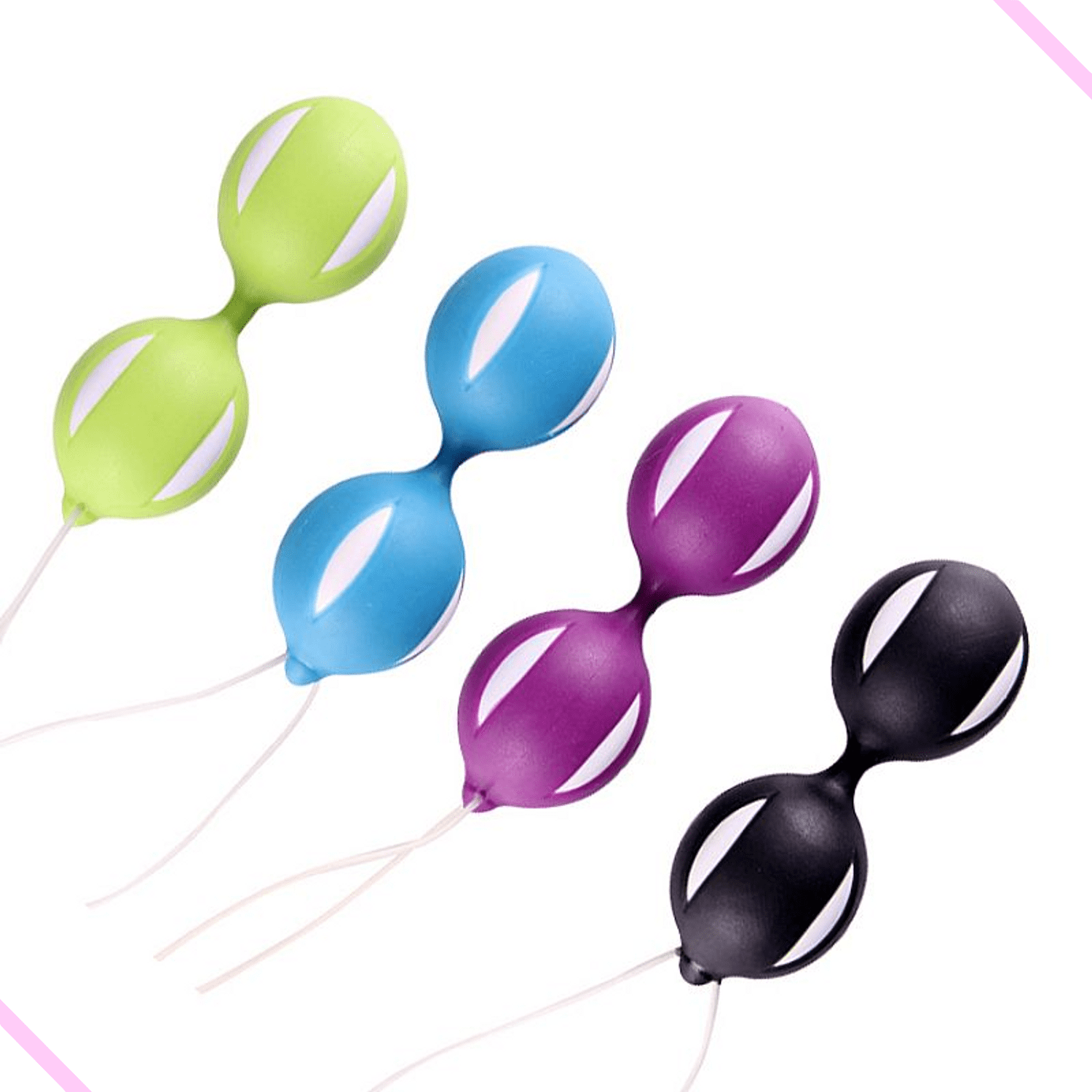 Bolinhas de Pompoarismo Ben-Wa em Silicone