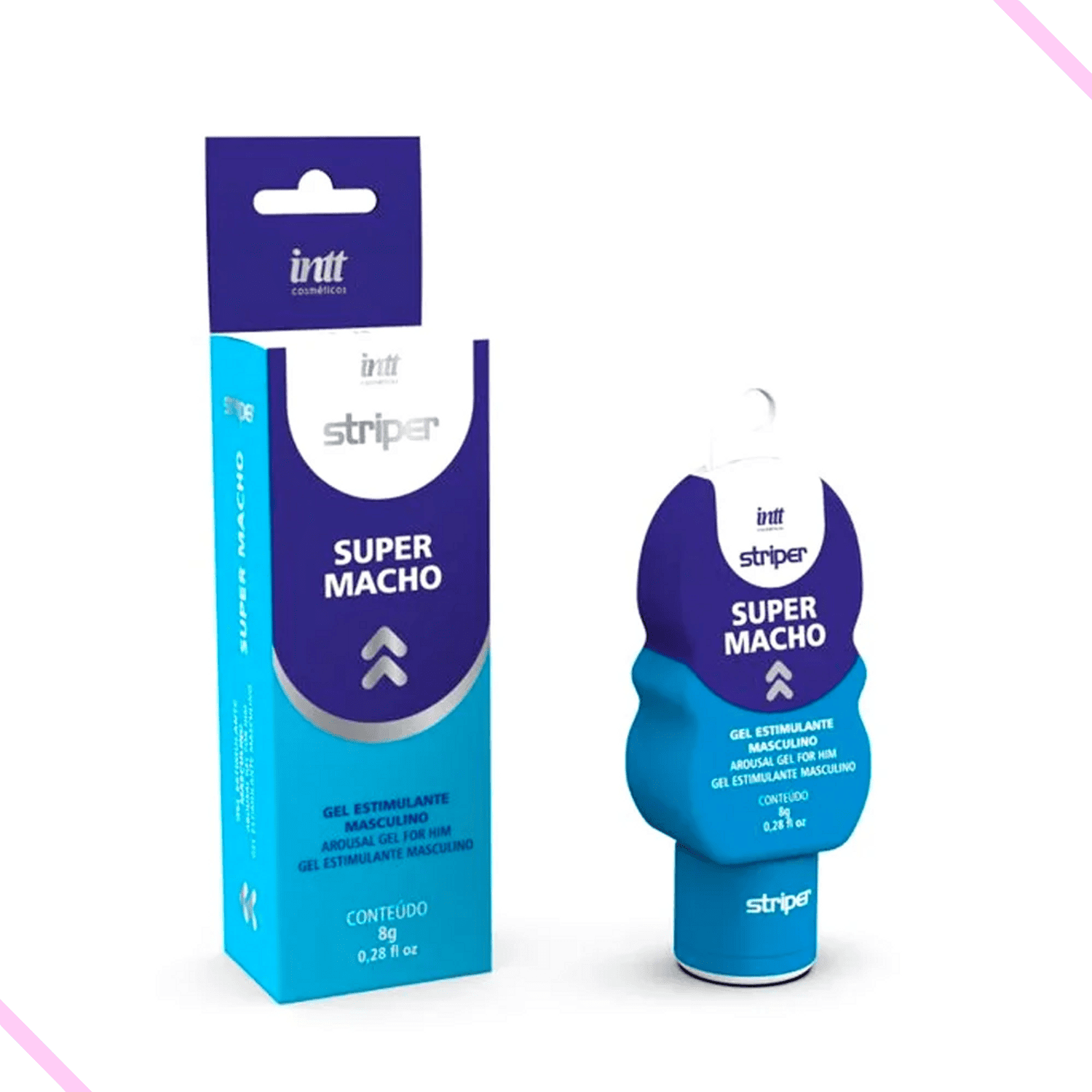 Gel Excitante Masculino Striper Super Macho