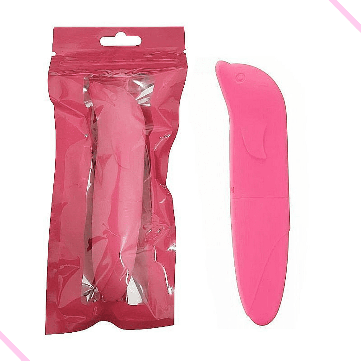 Vibrador Ponto G Golfinho Aveludado