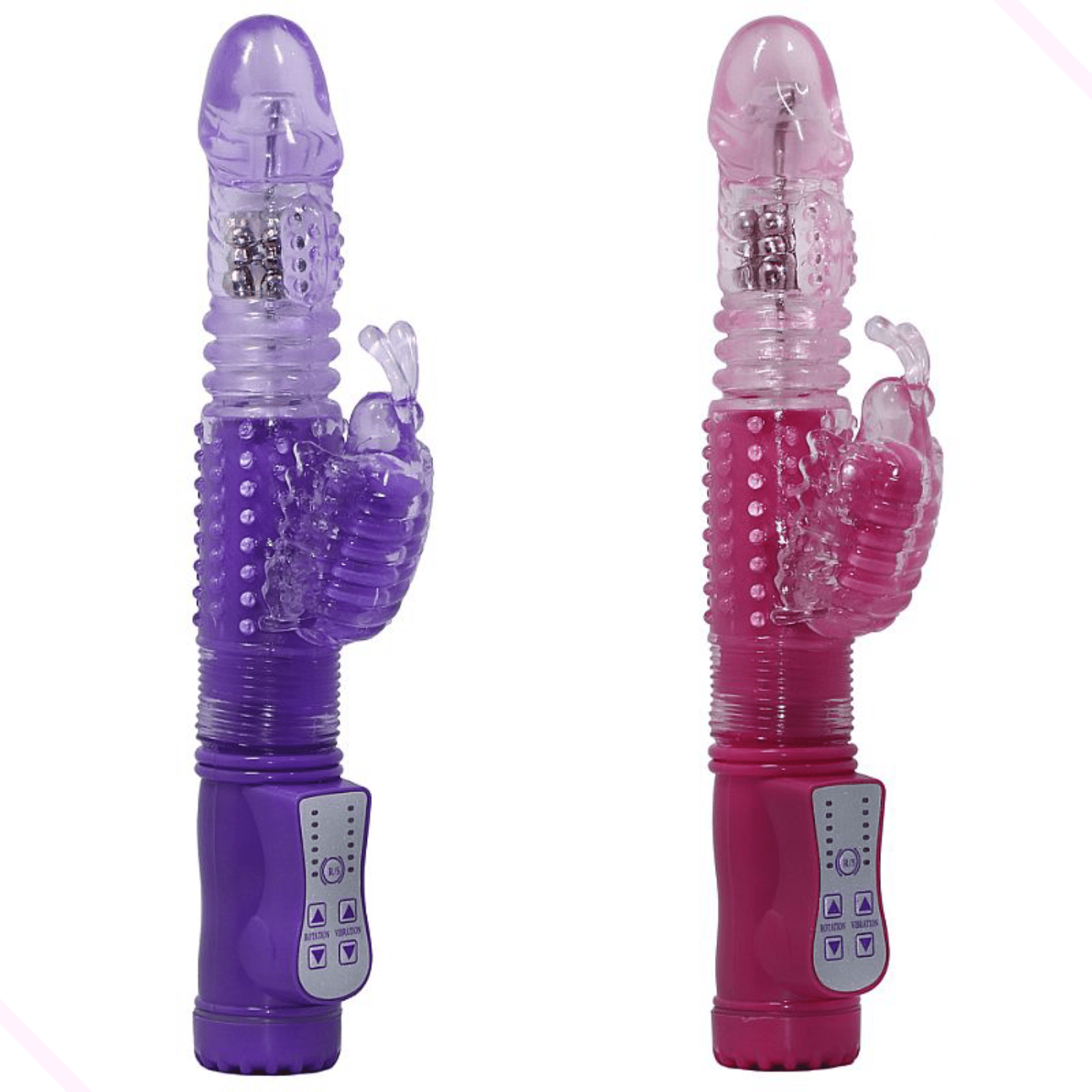 Vibrador Jack Rabbit Vai e Vem - 36 Níveis de Vibrações - 26 cm