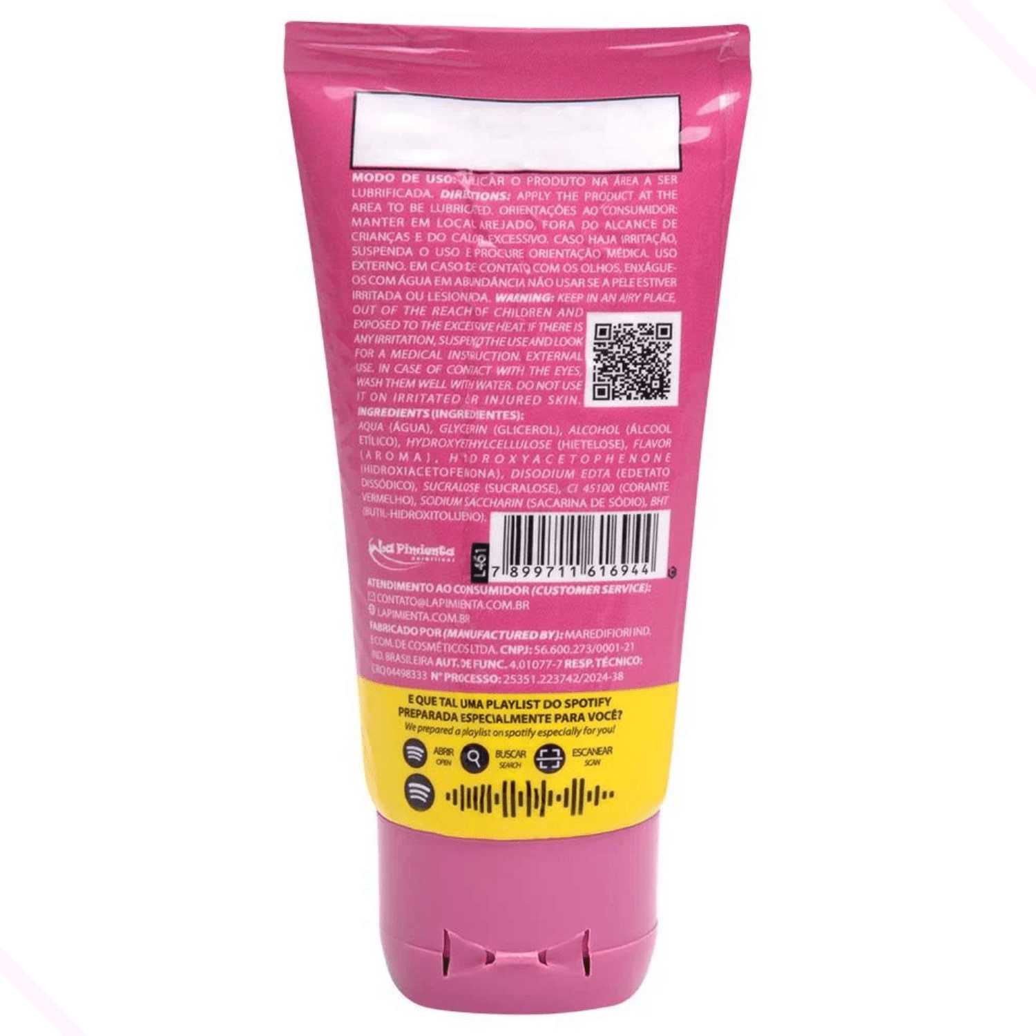 Lubrificante Love Lub Bubbalove 60G Tutti Frutti