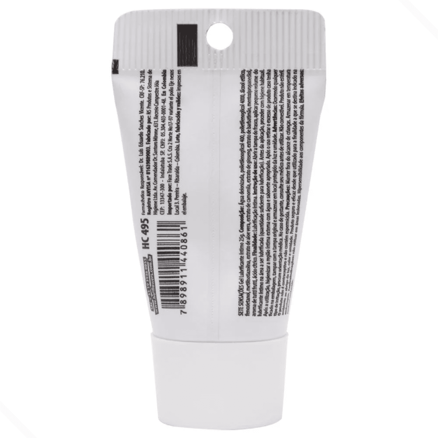 Gel Anal Sete Sensações Anestésico Bisnaga 25G