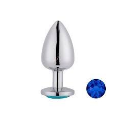 Plug Anal Tamanho G Azul Marinho