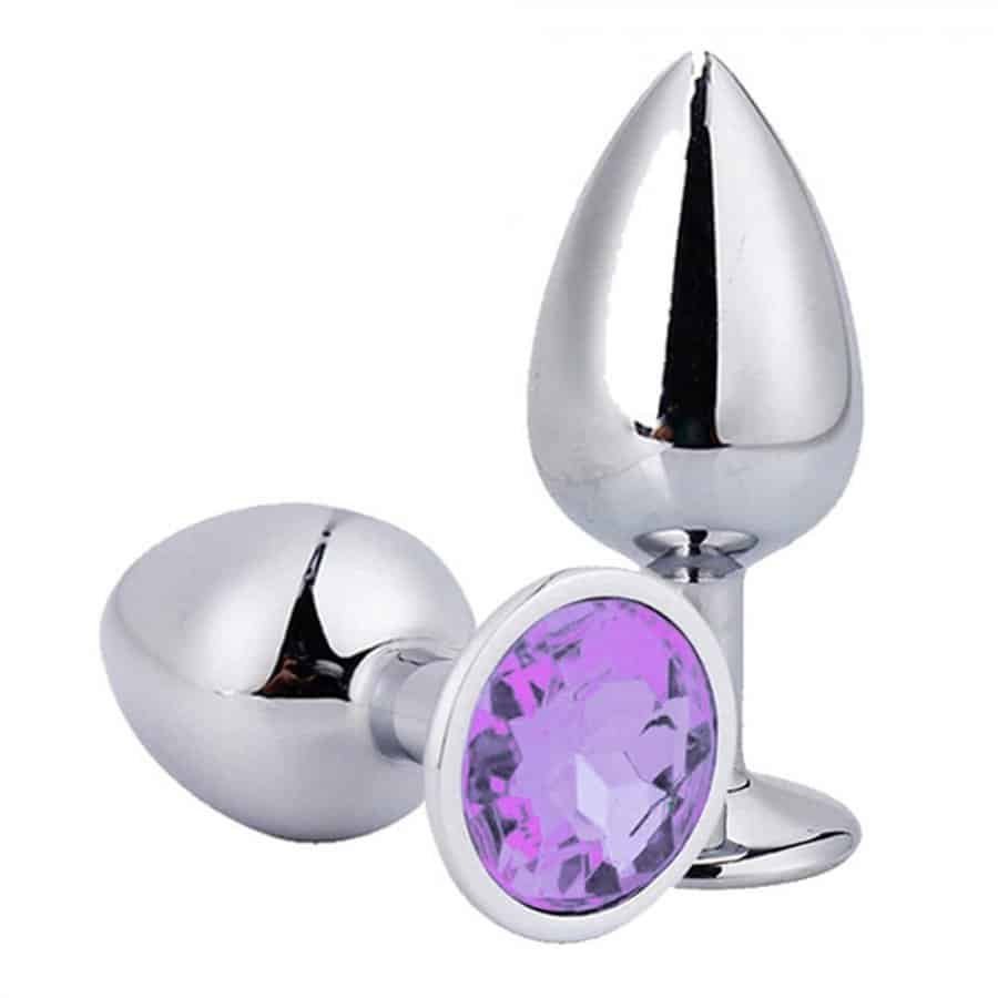 Plug Anal Tamanho G Roxo