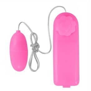 Vibrador Cápsula Potente Multivelocidade - Rosa