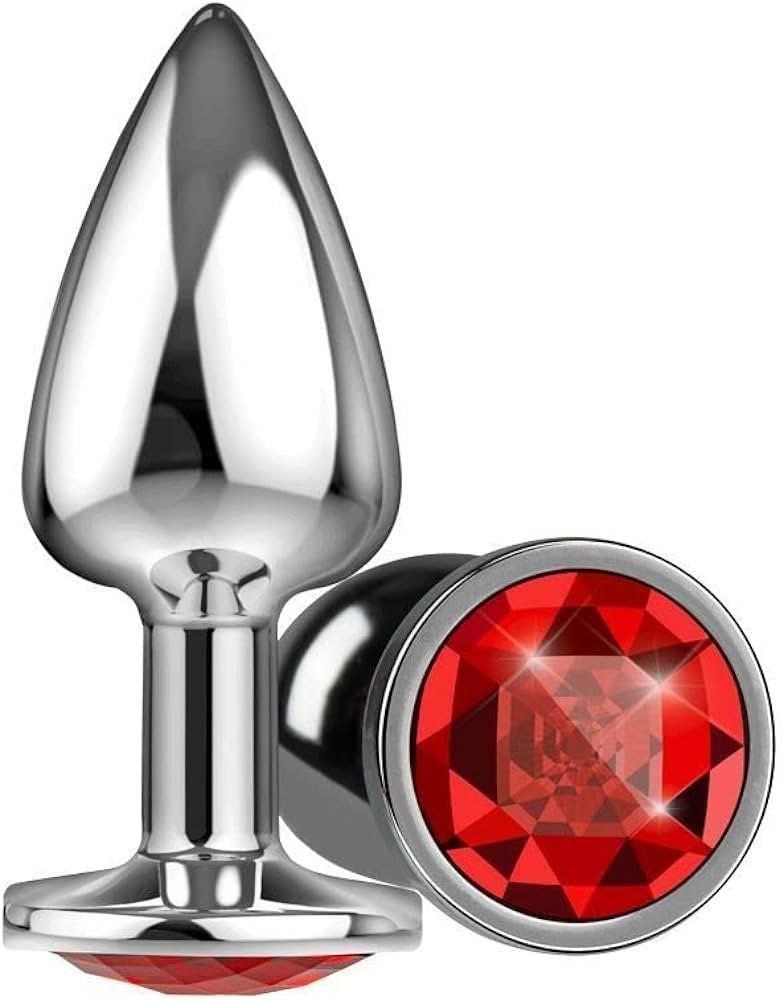 Plug Anal Tamanho P Vermelho