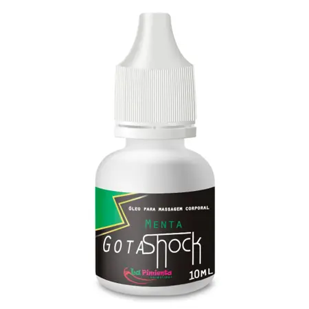 Gel Eletrizante Gotas Shock Menta