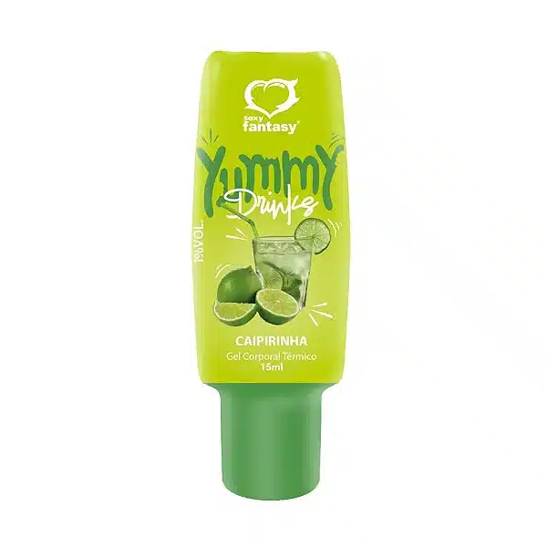 Gel Térmico Beijável Yummy Caipirinha