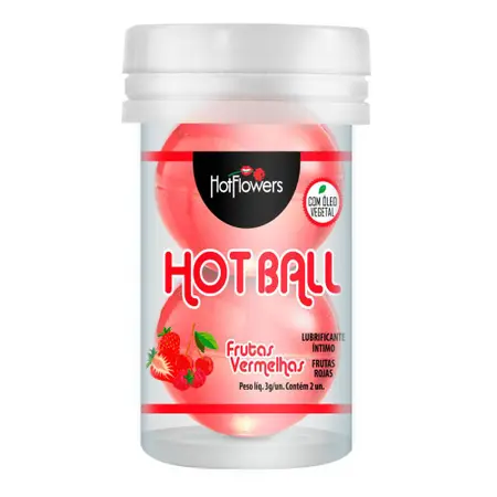 Bolinha Explosiva Frutas Vermelhas
