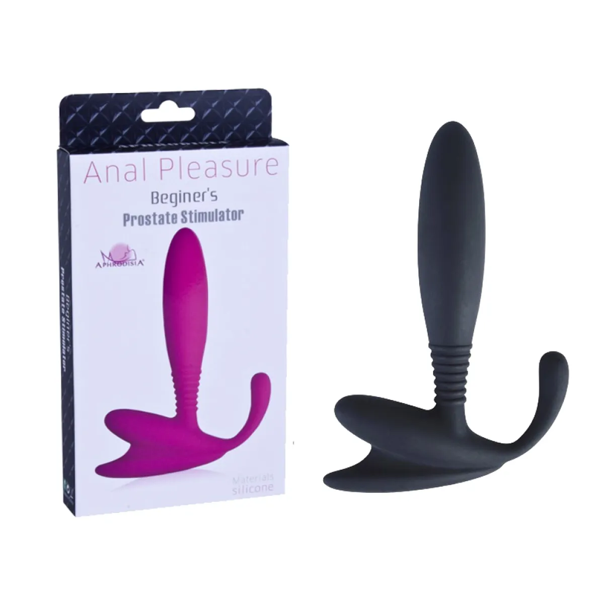 Estimulador de Próstata em Silicone - 9x3 x 3,6cm