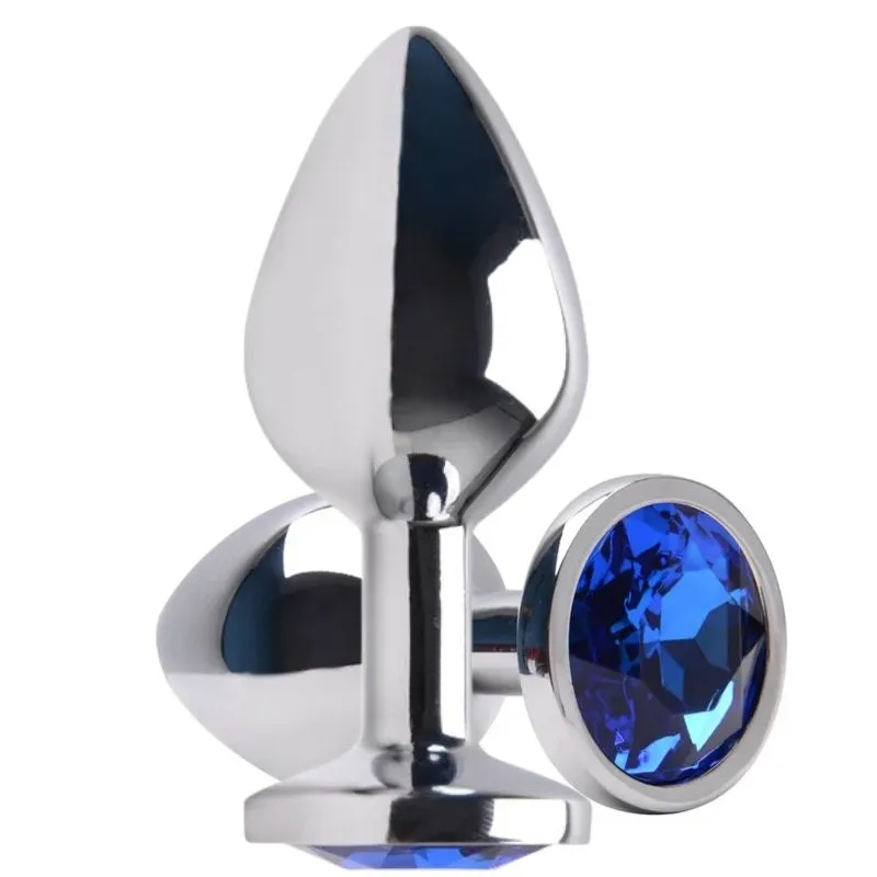 Plug Anal Tamanho P Azul