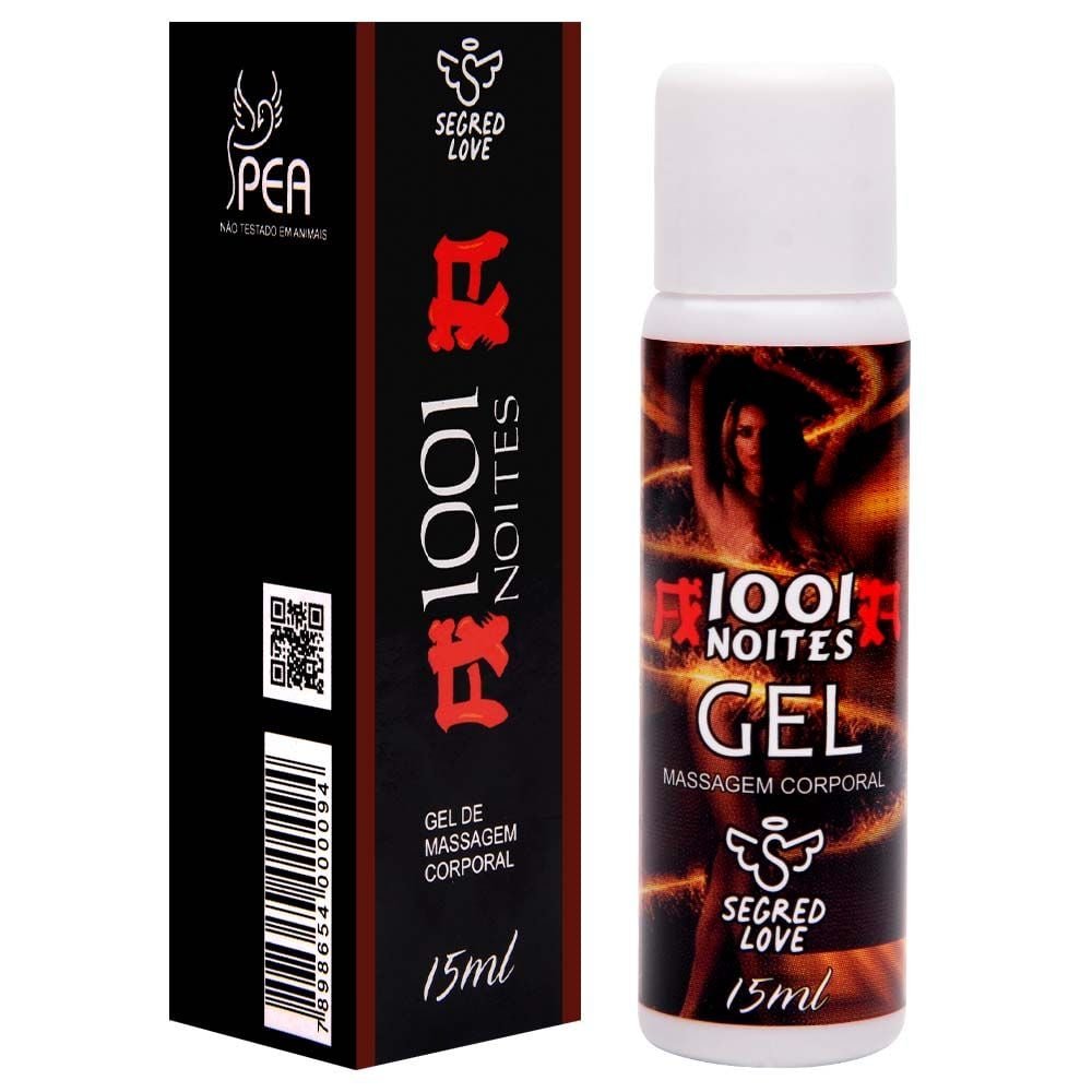 1001 Noites Gel Esquente Esfria 15ml Segred Love