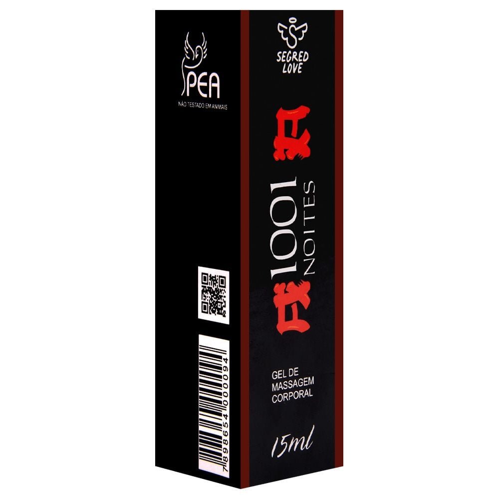 1001 Noites Gel Esquente Esfria 15ml Segred Love