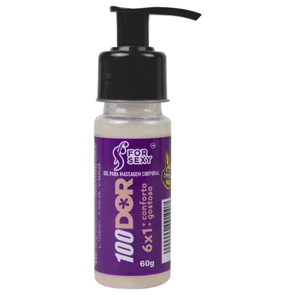 100dor 6x1 Gel Anal Multifunções 60g For Sexy