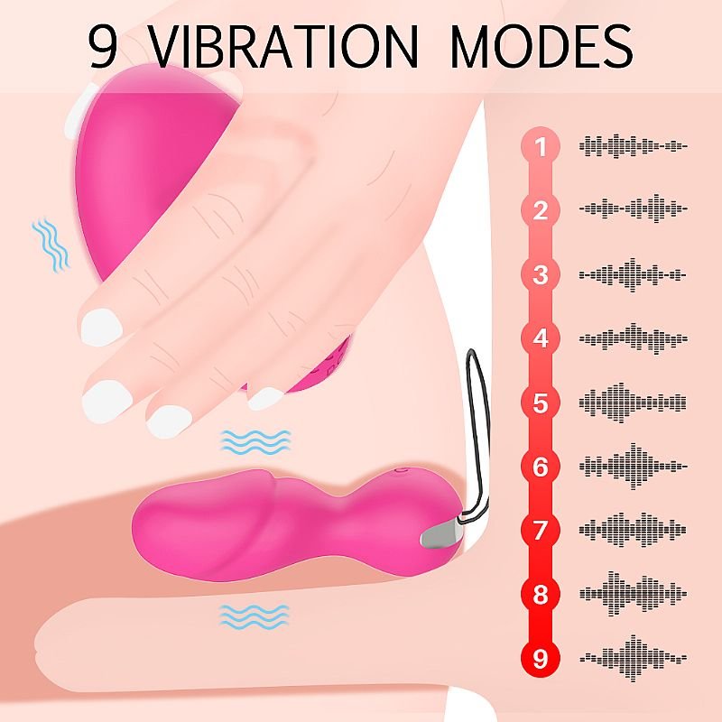 2 em 1 Bullet com Controle Remoto Vibratório - S-Hande
