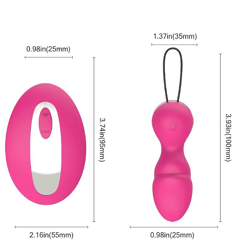 2 em 1 Bullet com Controle Remoto Vibratório - S-Hande