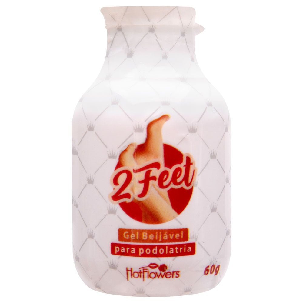 2 Feet Gel Beijável Podolatria 60g Hot Flowers