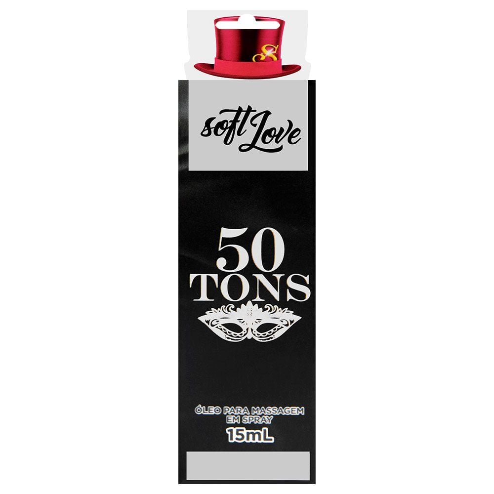 50 Tons Jatos Excitante Unissex 15ml Soft Love