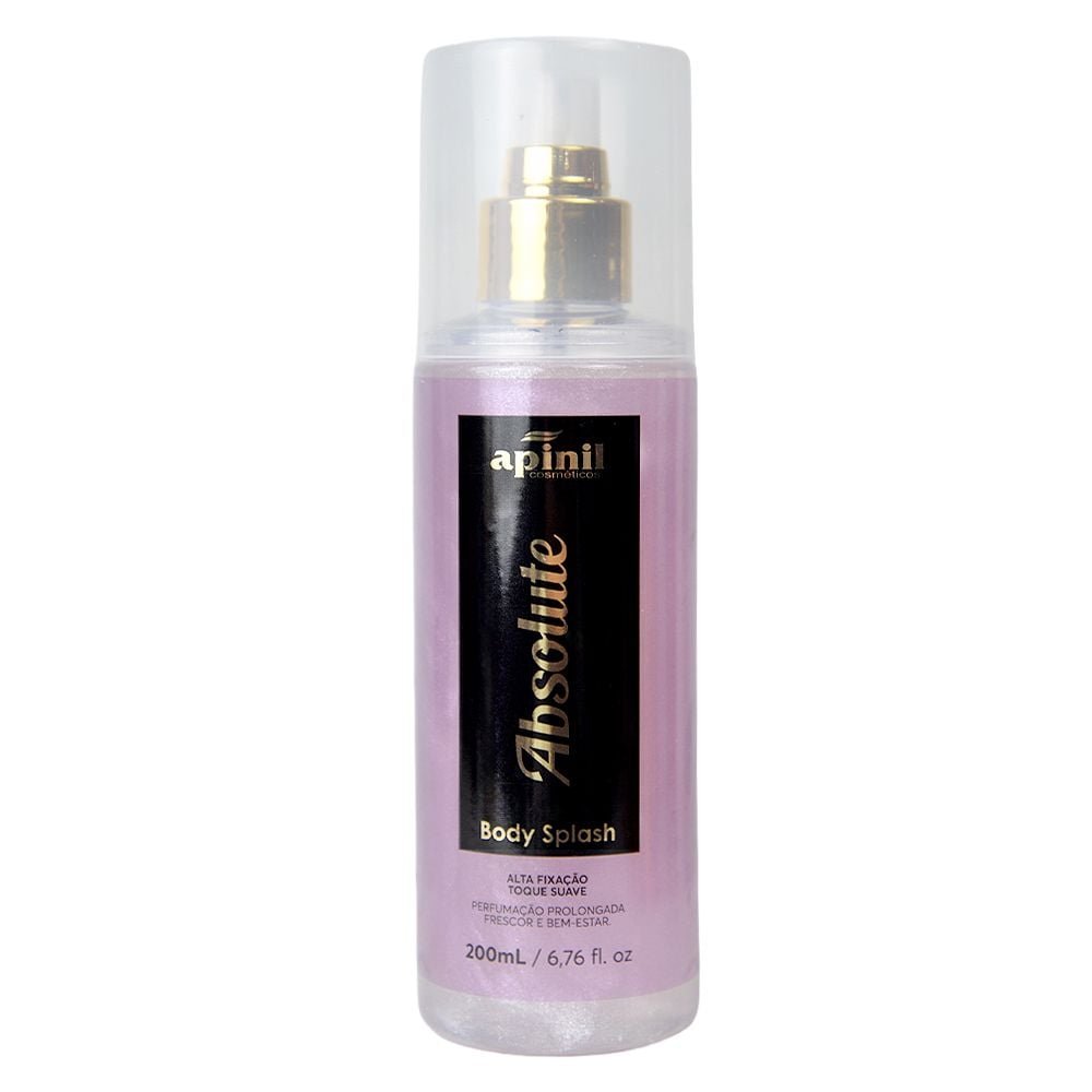 Absolute Body Splash Shine Toque Suave 200ml Apinil