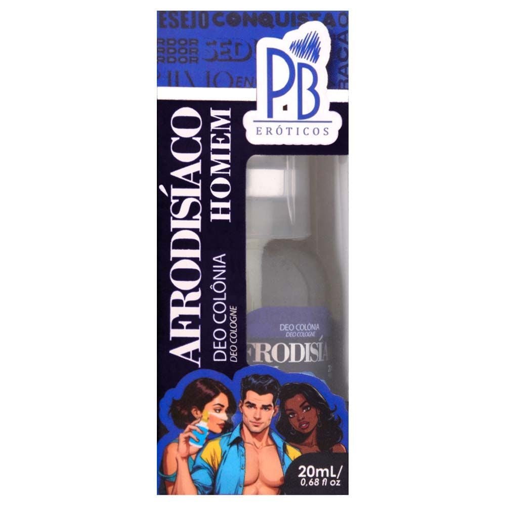 Afrodisíaco Homem Deo Colônia 20ml Pb La Pimienta