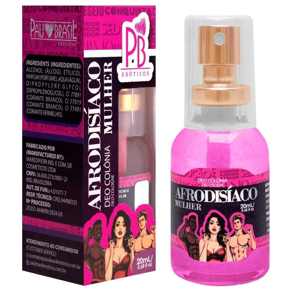 Afrodisíaco Mulher Deo Colônia 20ml Pb La Pimienta
