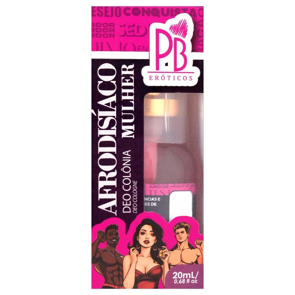 Afrodisíaco Mulher Deo Colônia 20ml Pb La Pimienta