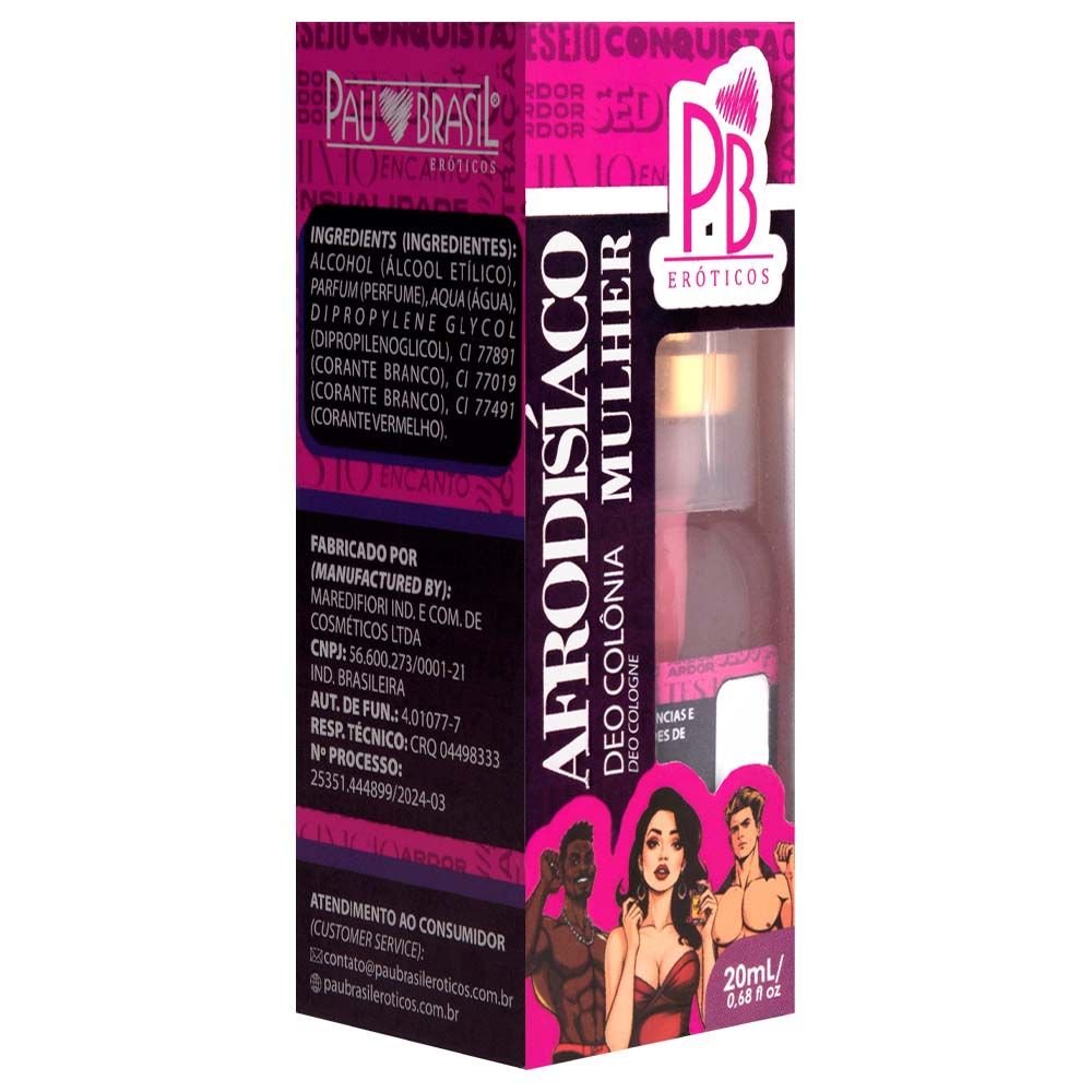 Afrodisíaco Mulher Deo Colônia 20ml Pb La Pimienta