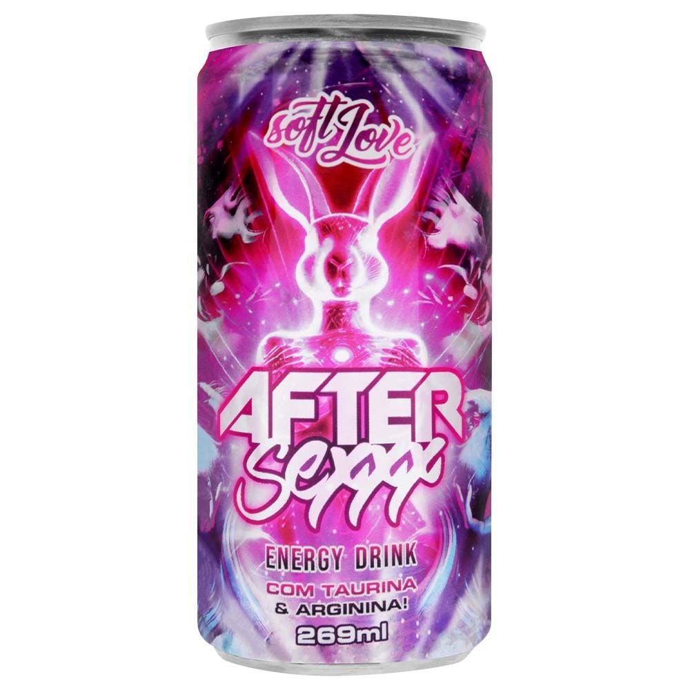 After Sexxx Energético Taurina Arginina 269ml Soft Love