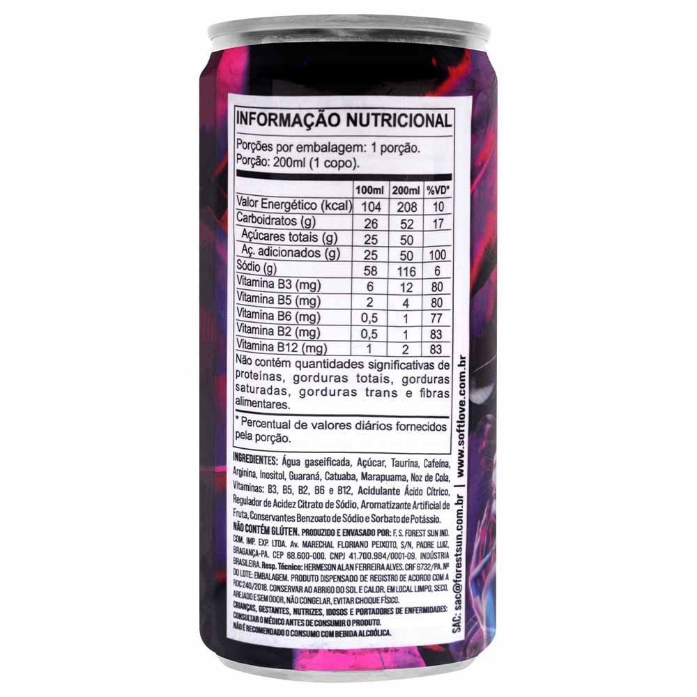 After Sexxx Energético Taurina Arginina 269ml Soft Love