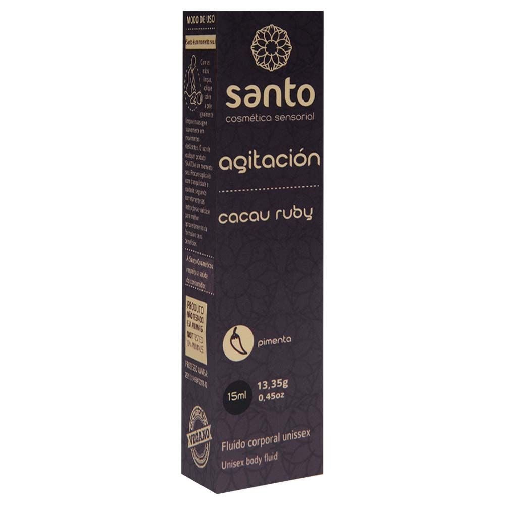 Agitación Vibrador Líquido Beijável 15ml Santo