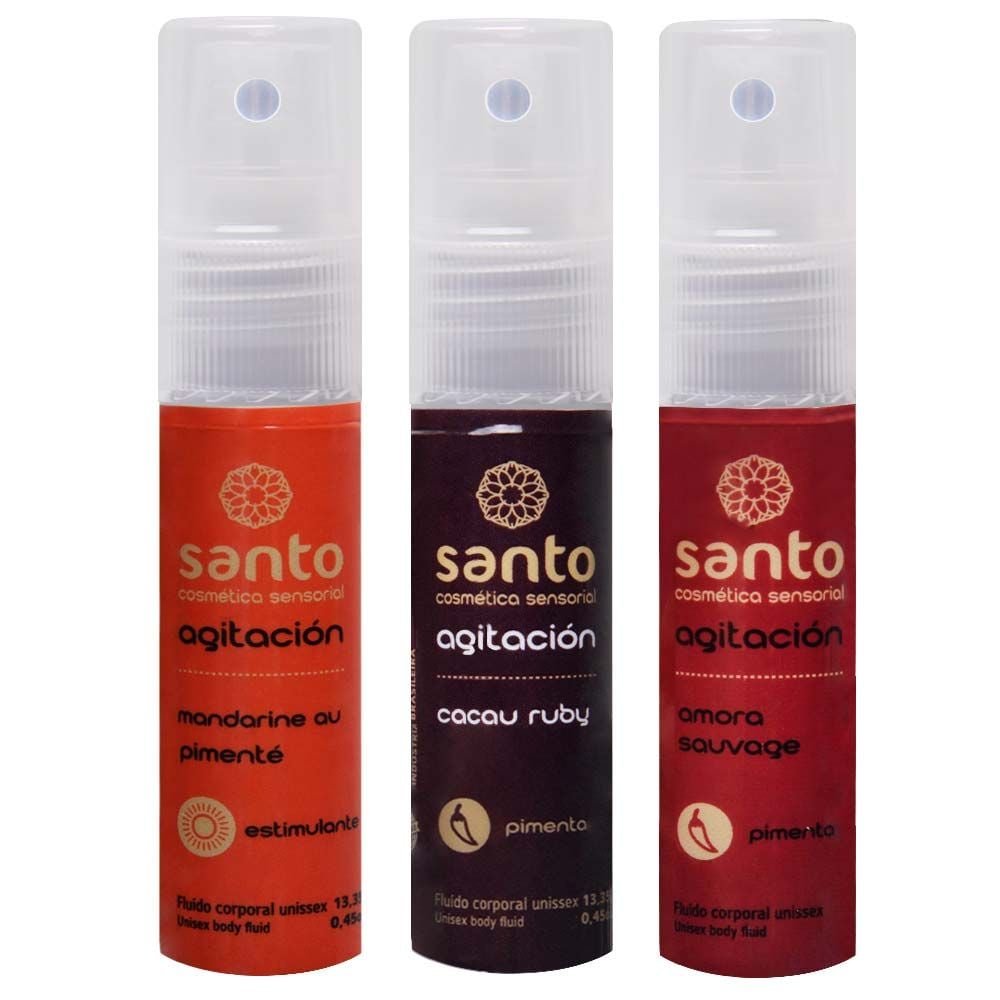 Agitación Vibrador Líquido Beijável 15ml Santo
