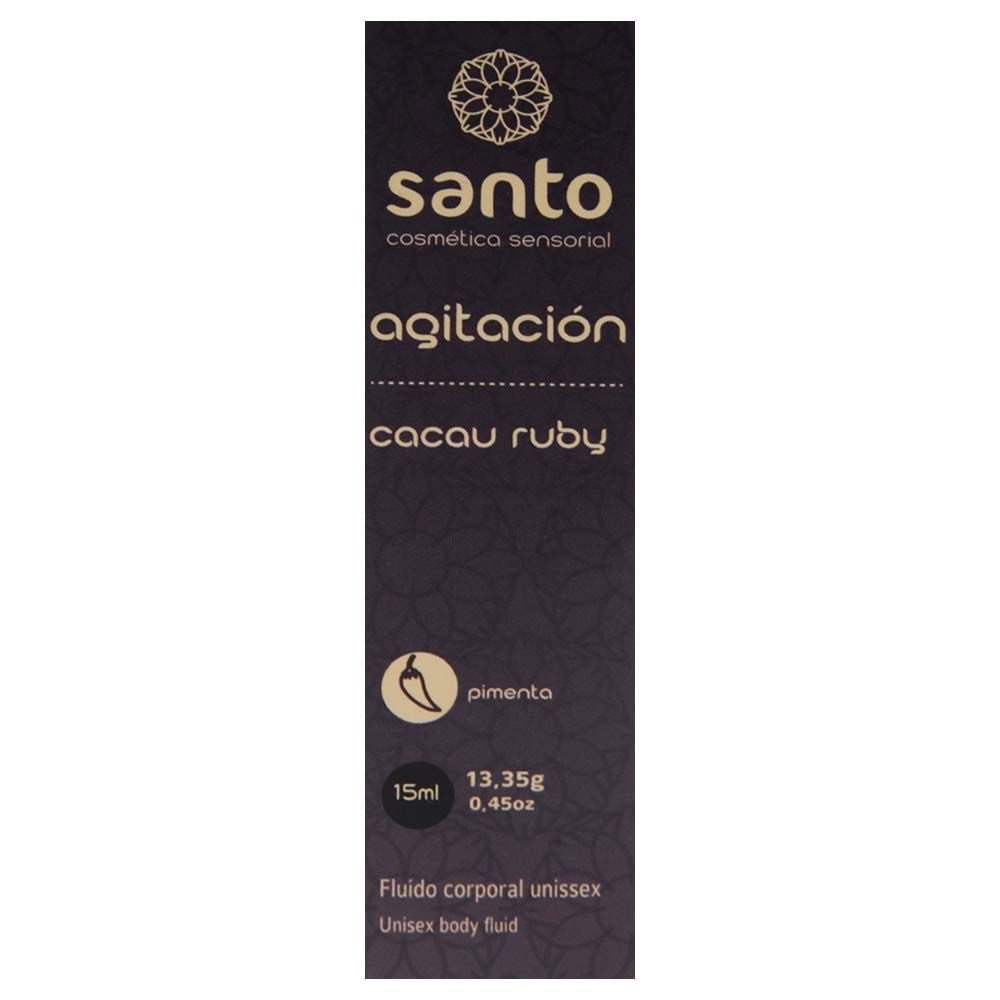 Agitación Vibrador Líquido Beijável 15ml Santo