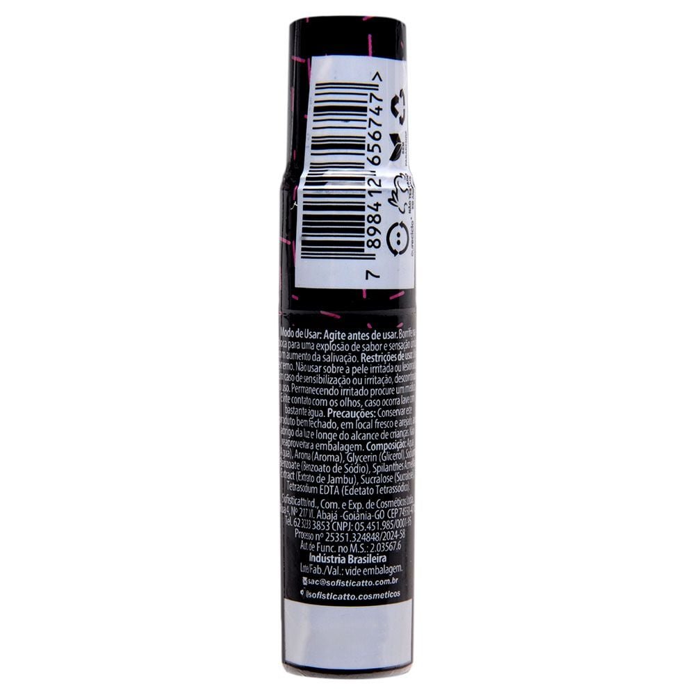água Na Boca Spray Sexo Oral 15ml Sofisticatto