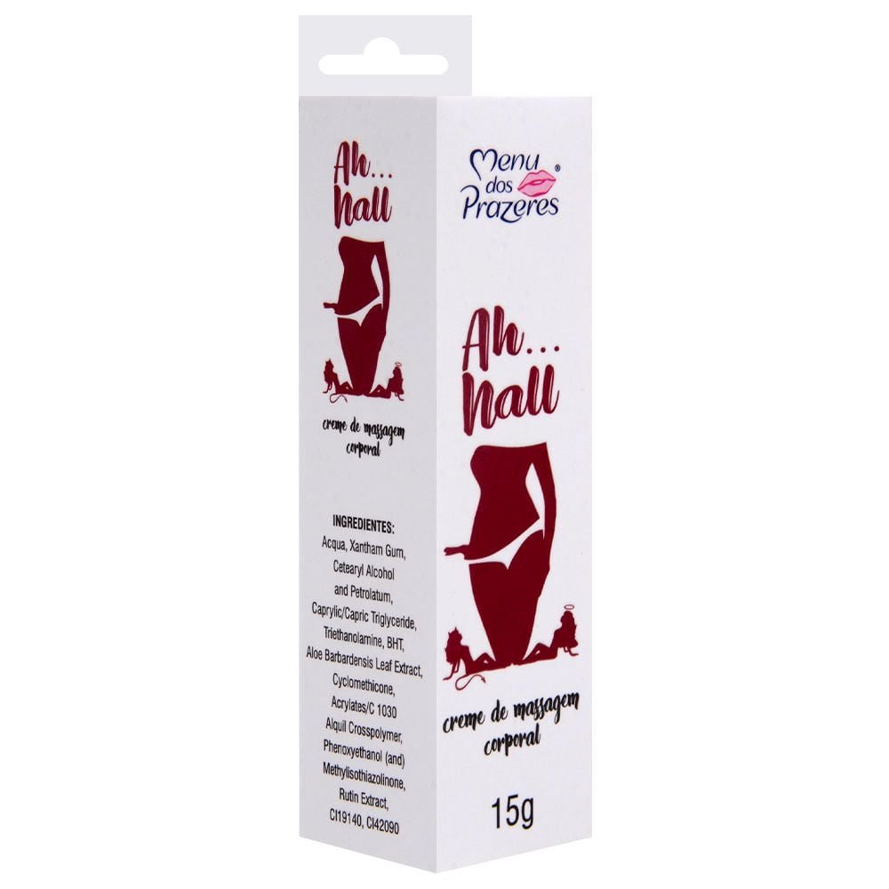 Ah...nall Dessensibilizante Anal 15g Menu Dos Prazeres