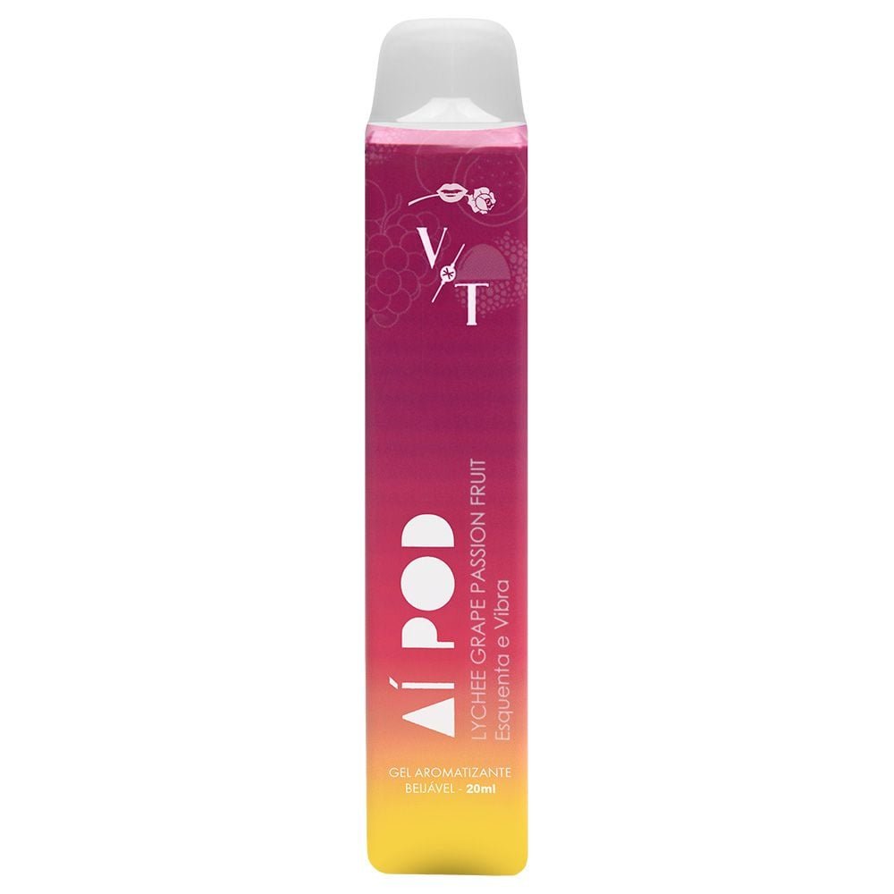 Aí Pod Gel Sabores Sexo Oral 20ml Hot Flowers