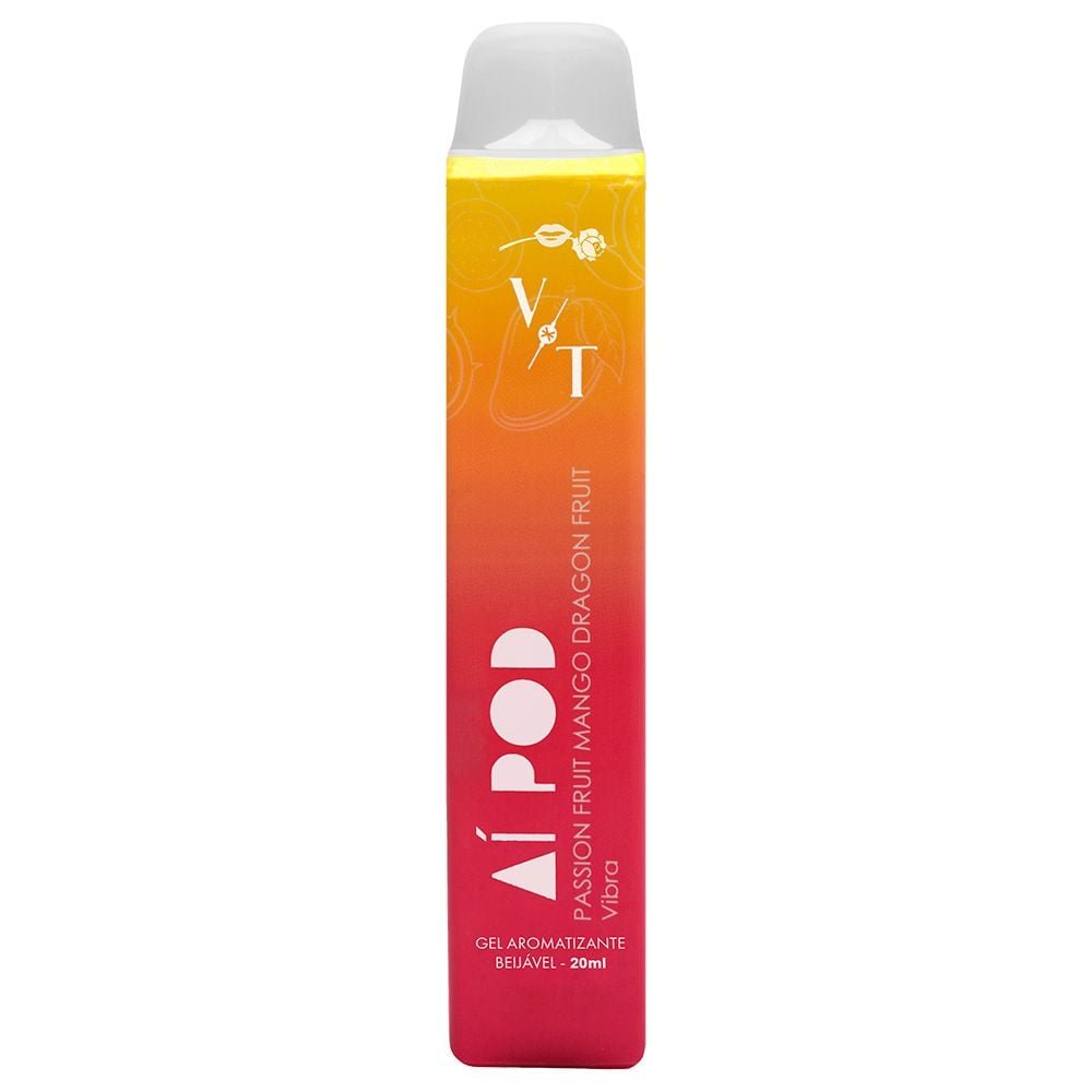 Aí Pod Gel Sabores Sexo Oral 20ml Hot Flowers