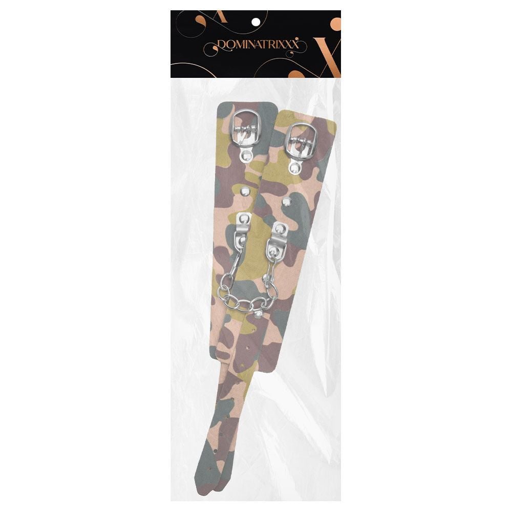 Algema Bracelete Luxo Camuflado Dominatrixxx